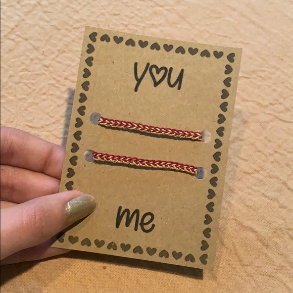 THEarrings Jewelry - Set of Two “You” & “Me” bracelets